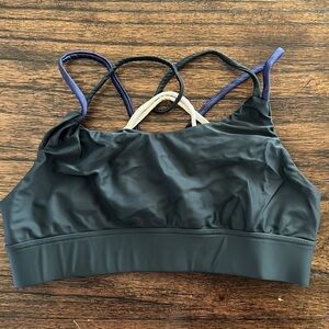 Vie Active Lola Bra | charcoal | size large